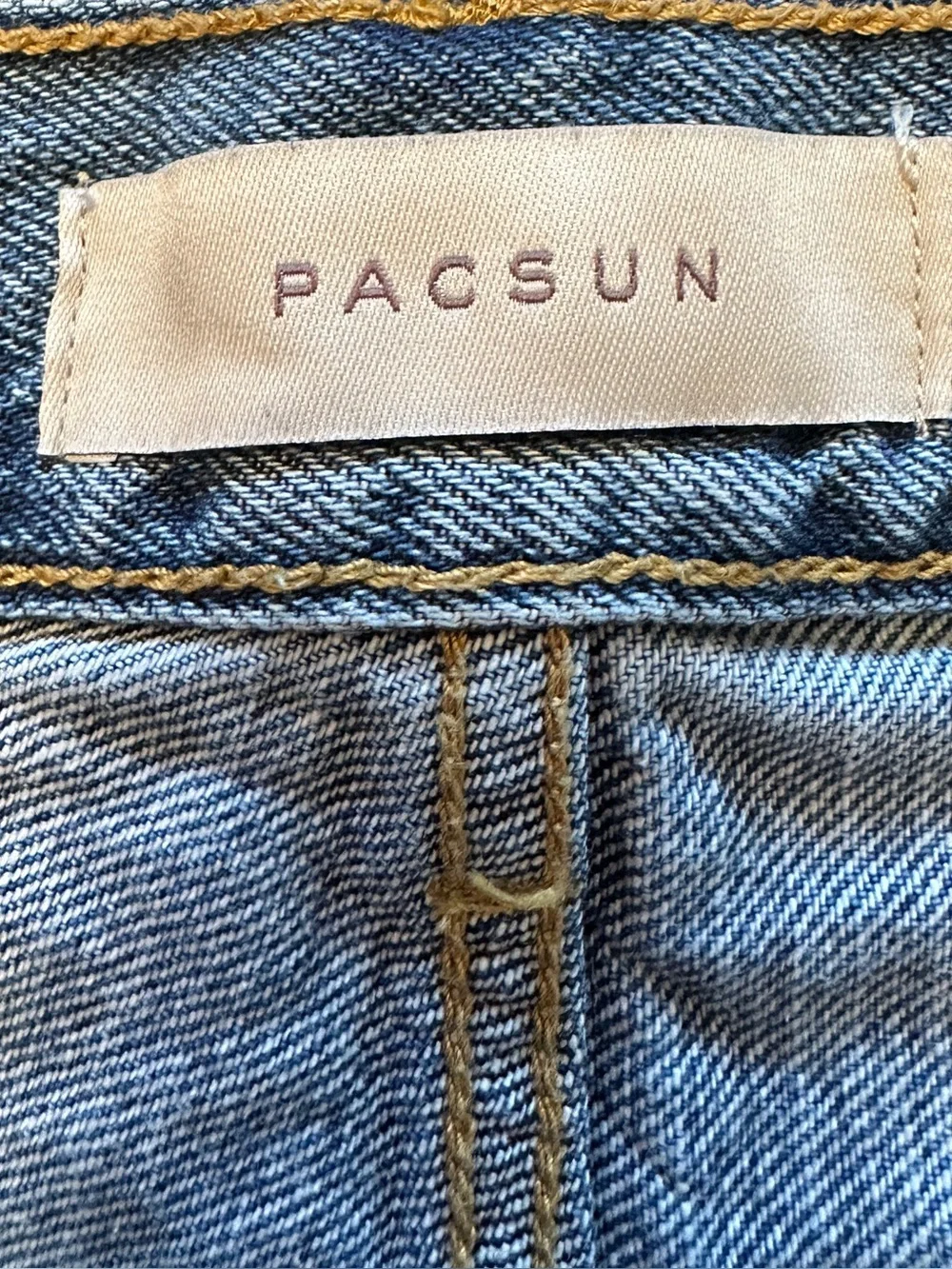 PacSun Extreme Baggy Jeans Mens Tag 32x30 Light Wash Wide Leg Skater Y2K Denim
